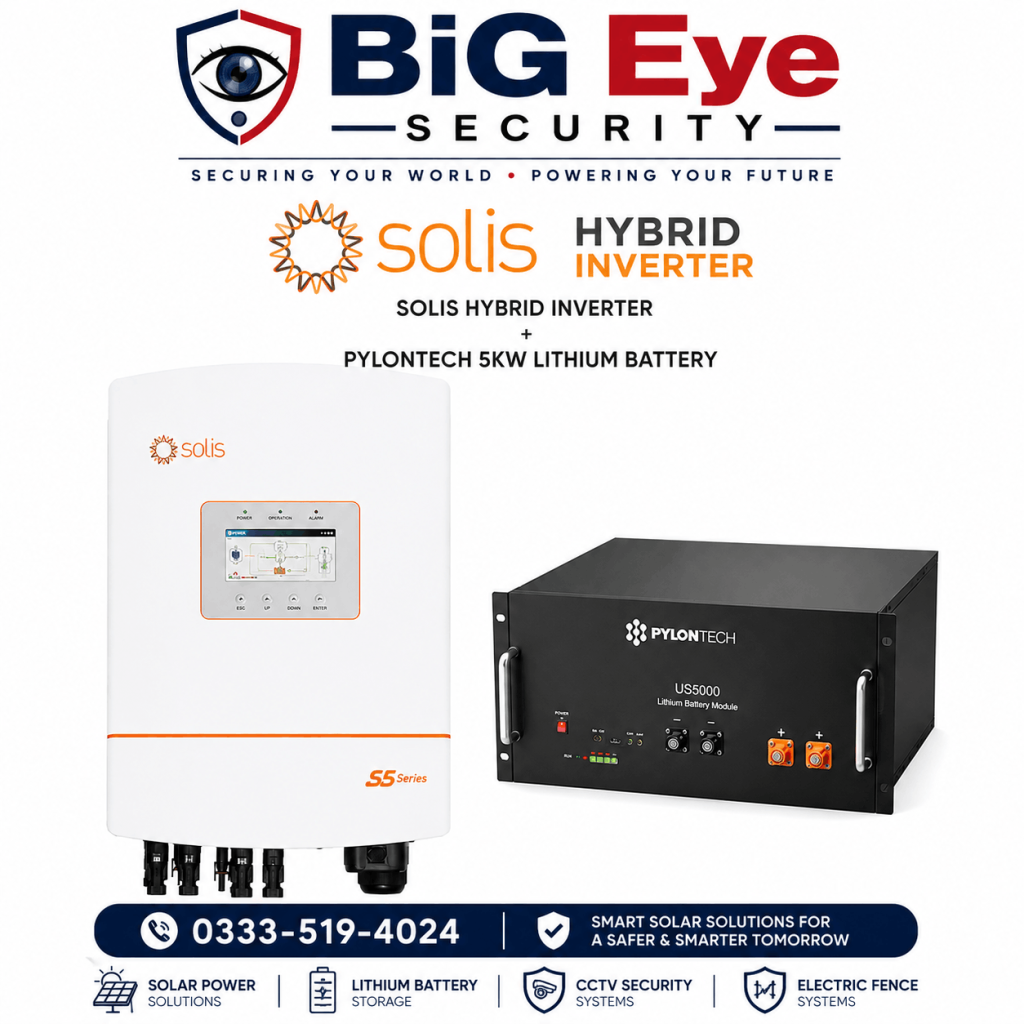 Solis Inverters Lithium battery Backup for home